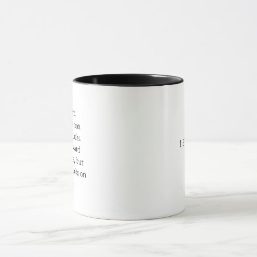 1 Samuel 16:7 - Powerful Scripture Gift  マグカップ (中央)