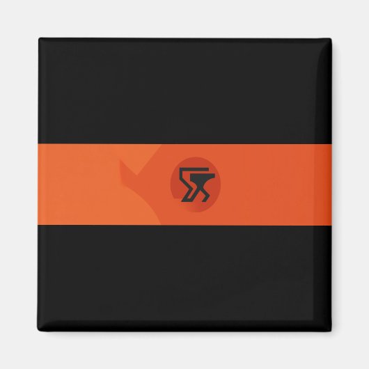 1 Silverback Gorilla vs 100 Humans_1 マグネット (正面)