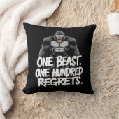 1 Silverback Gorilla vs 100 Humans_2 クッション (ブランケット)