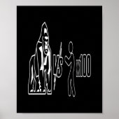 1 Silverback Gorilla vs 100 Humans_3 ポスター (正面)