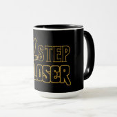 1 Step Closer – やる気を起こす名言 マグカップ (正面右)