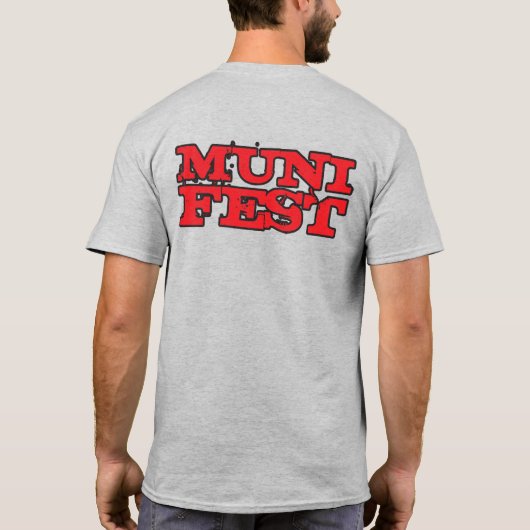 #1 STOMP Munifest Tシャツ (裏面)