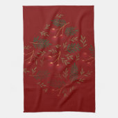 🎄 1. Sweet Cherry Holiday Charm Collection キッチンタオル (縦)