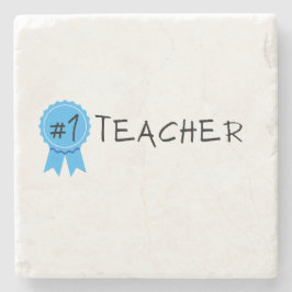 #1 Teacher ストーンコースター