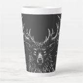 1. The Shadow Stag by BurnsInHell カフェラテマグ (正面)