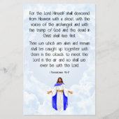 1 Thessalonians 4:16-17  チラシ (正面)