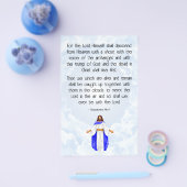 1 Thessalonians 4:16-17  チラシ (シングル)