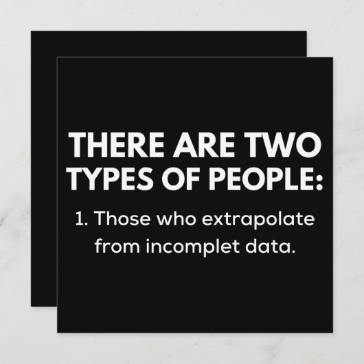 1. Those who extrapolate from incomplet data セーブザデート (正面/裏面)