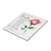 1 Timothy 4:12 – ユース・バイブル・バース・フラワー タイル (側面)