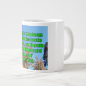 1 Timothy 4:8 WEBU Mug ジャンボコーヒーマグカップ (正面右)