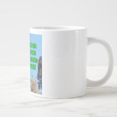 1 Timothy 4:8 WEBU Mug ジャンボコーヒーマグカップ (右)