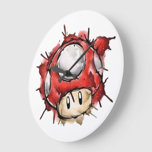 1 UP ラージ壁時計 (傾斜)