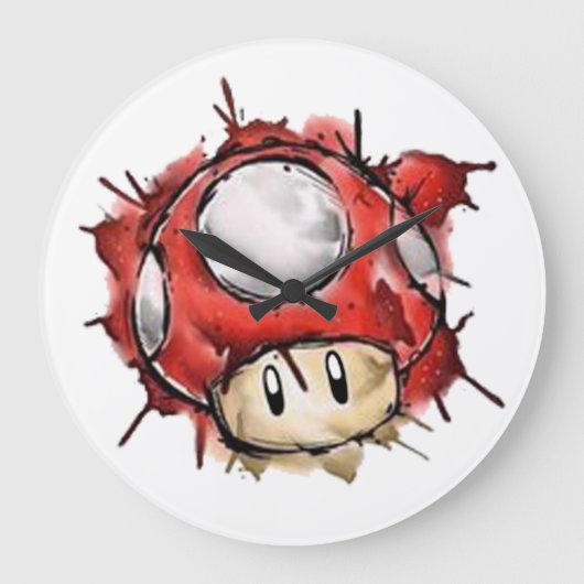 1 UP ラージ壁時計 (正面)