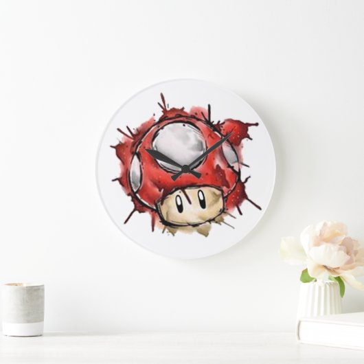 1 UP ラージ壁時計 (ホーム)