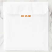 1 USD ラウンドシール (バッグ)