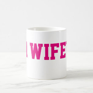 #1 Wifeyのコーヒー・マグ コーヒーマグカップ