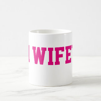 #1 Wifeyのコーヒー・マグ コーヒーマグカップ