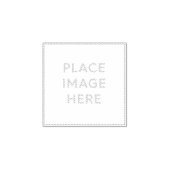 1" x 1"木製アートゴムスタンプ ラバースタンプ (インプリント)