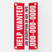 1' X 2'が必要なバ救済ナ 横断幕 (縦)