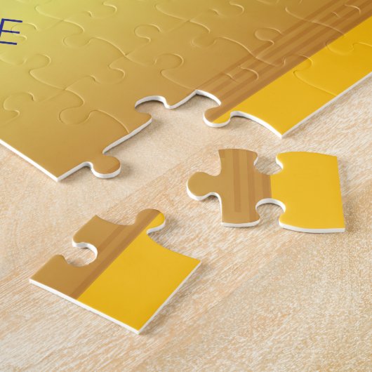 1 Year | AA 12 Step Anniversary Personalized ジグソーパズル (側面)