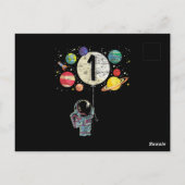 1 Years Old Birthday Boy Astronaut 1st Birthday ポストカード (裏面)
