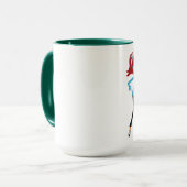 #1Addテキストの着信音が鳴る マグカップ (正面左)