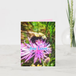 1BEE愛元の小さい挨拶状 カード