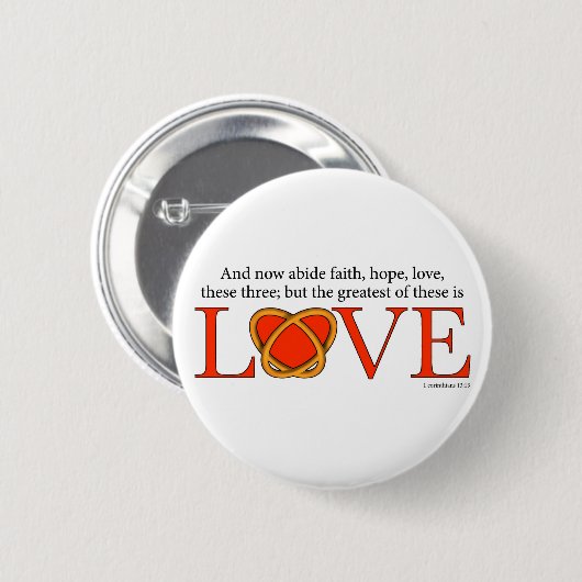 1Corinthians13-13 缶バッジ (正面&裏面)