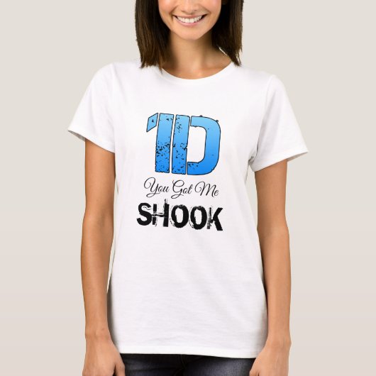 1Dお前は得動揺した Tシャツ (正面)