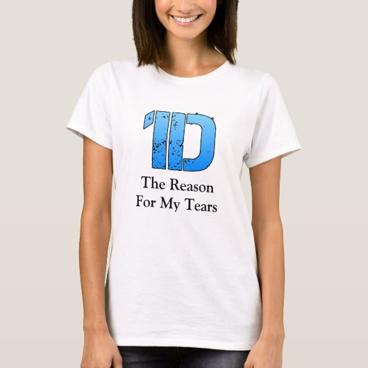 1D 私の涙の理由 Tシャツ (正面)