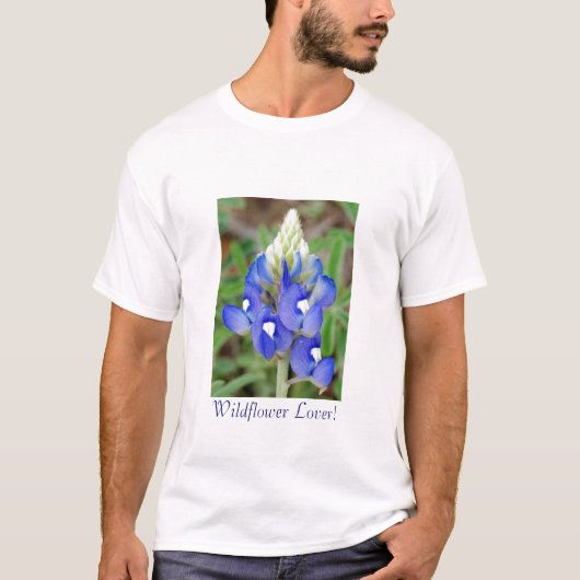 1flowers1の野生の花の恋人! tシャツ (正面)