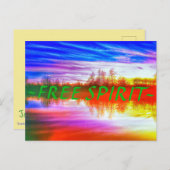 1Free Spiritはがき ポストカード (正面/裏面)