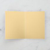 1GOLD日曜日の挨拶状 カード (内部)