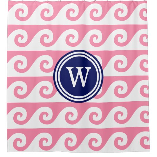 1Iラウンド – GK Wave シャワーカーテン (正面)