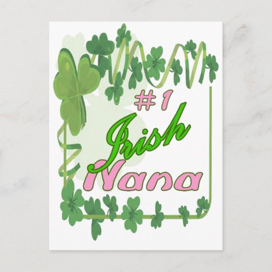 #1IrishNana ポストカード (正面)
