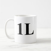 1L - ロースクール1年生マグカップ コーヒーマグカップ (左)