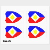 1LK sticker met ster 長方形シール (シート)