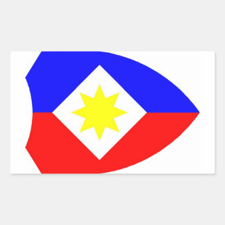 1LK sticker met ster 長方形シール