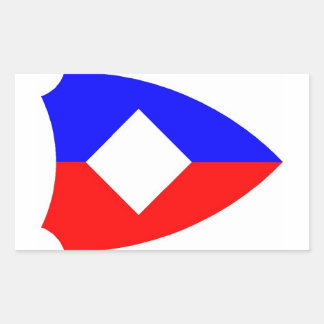 1LK zonder ster 長方形シール