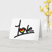 1Love カード (黄色い花)