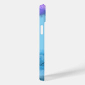 1Mariah Kingston Blue ocean  pastel text editable  Case-Mate iPhoneケース (裏面 / 右)