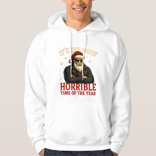 1nkFury - Horrible time of the year Santa パーカ (正面)