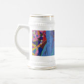 1PEACEは"夢を見ます" ビールジョッキ (左)