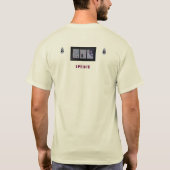 1PEACE 「タイムテンプル」 Tシャツ (裏面)