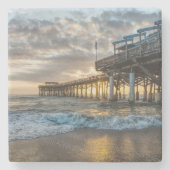 1stサンライズ2017ココアビーチ ストーンコースター (正面)