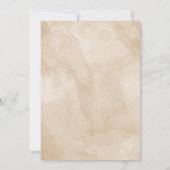 1stトリップザのまわりにサンガールボホファースト誕生日 招待状 (裏面)