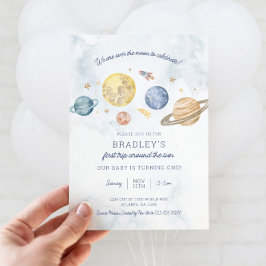 1stトリップザのまわりにサン誕生日招待状 招待状