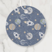 1stトリップ銀河系ボーイ誕生日サンキュー フェイバータグ (裏面)