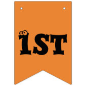 1stハロウィーン2017小さな魔女カエル バンティングフラッグ (第2の旗)