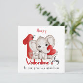 1stバレンタインデー男の子バレンタインデーのカード カード (スタンド正面)